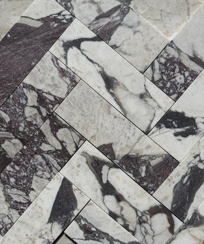 Calacatta Viola Marble Tile 4x12